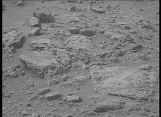 View image taken on Mars, Mars Perseverance Sol 588: Right Mastcam-Z Camera