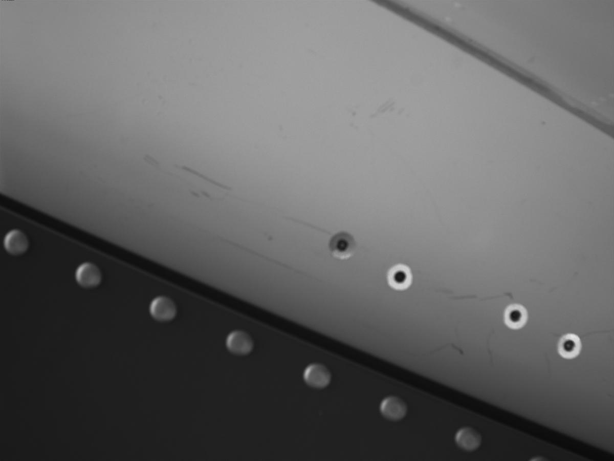 This image was taken by EDL_DDCAM onboard NASA's Mars rover Perseverance on Sol 589