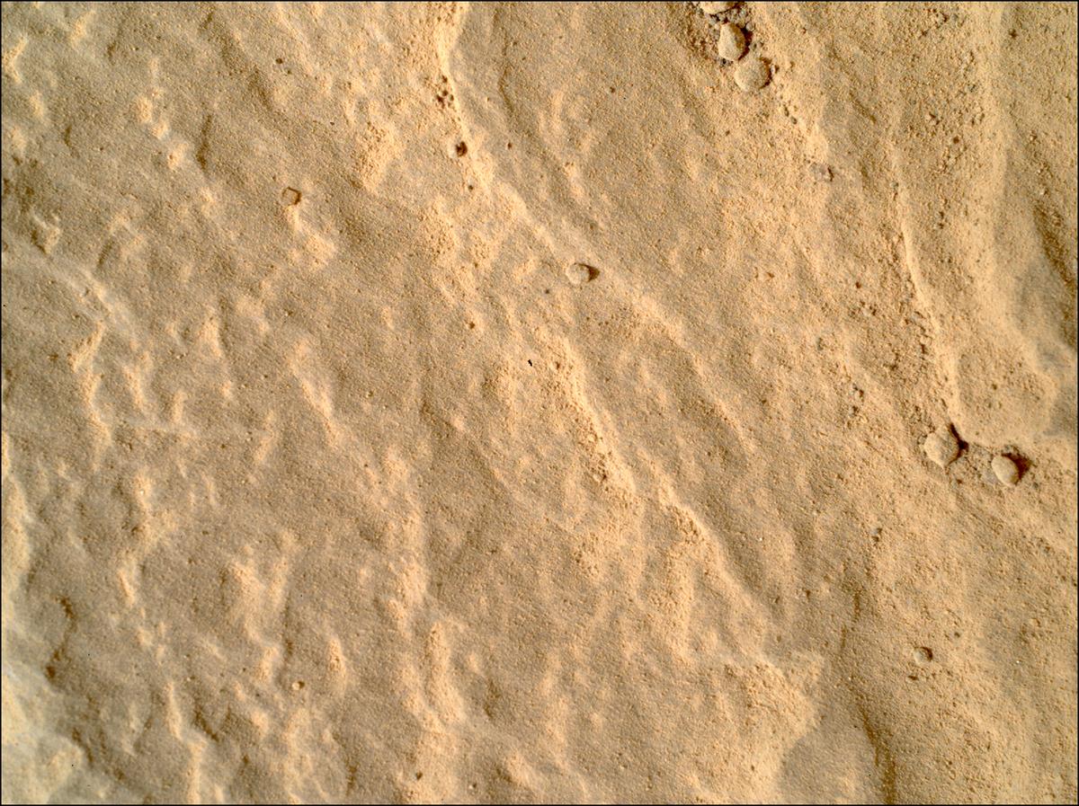 This image was taken by SHERLOC_WATSON onboard NASA's Mars rover Perseverance on Sol 589