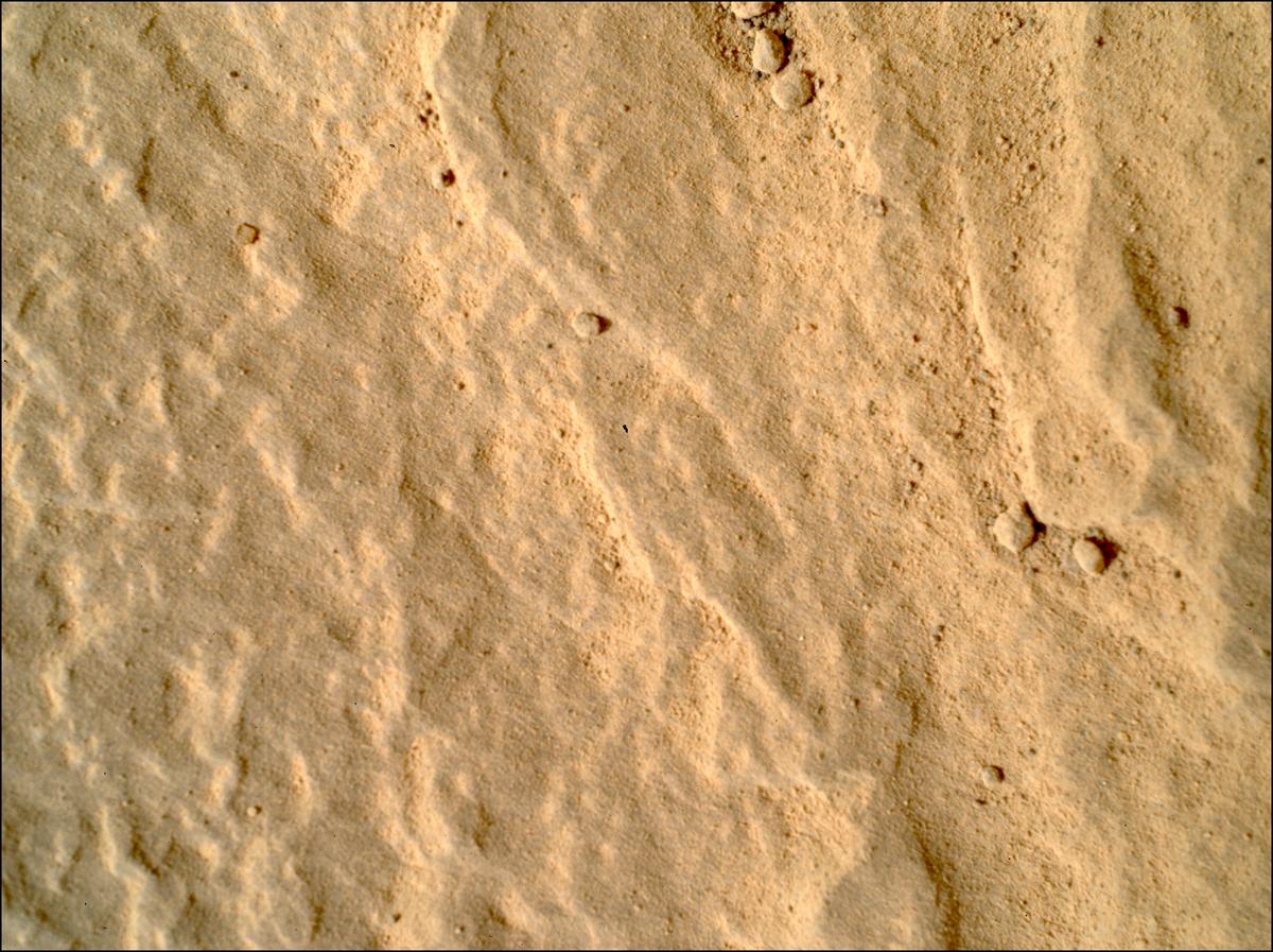 This image was taken by SHERLOC_WATSON onboard NASA's Mars rover Perseverance on Sol 589