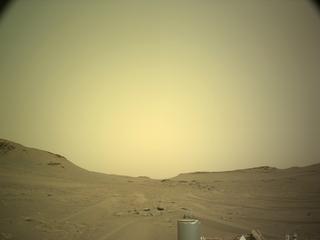 View image taken on Mars, Mars Perseverance Sol 590: Left Navigation Camera (Navcam)