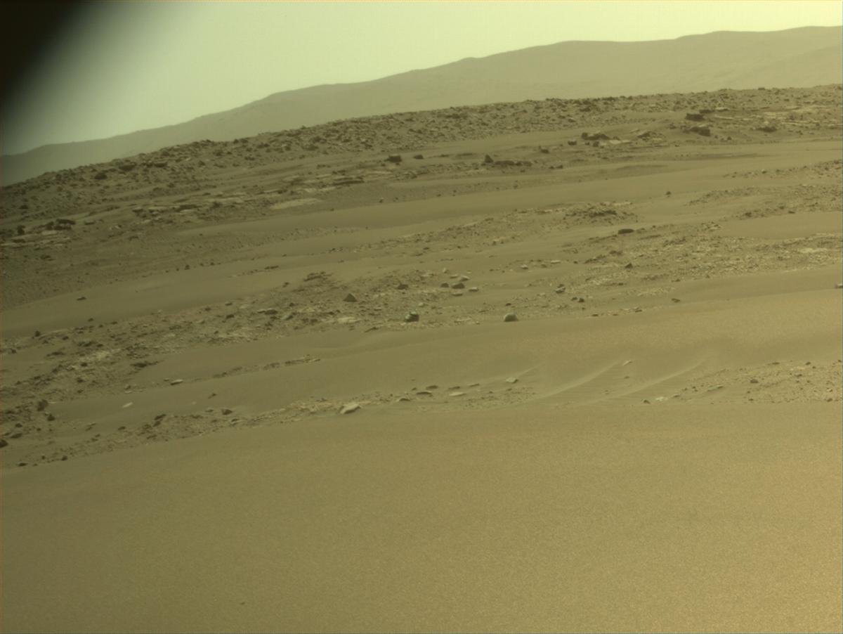 This image was taken by NAVCAM_LEFT onboard NASA's Mars rover Perseverance on Sol 592