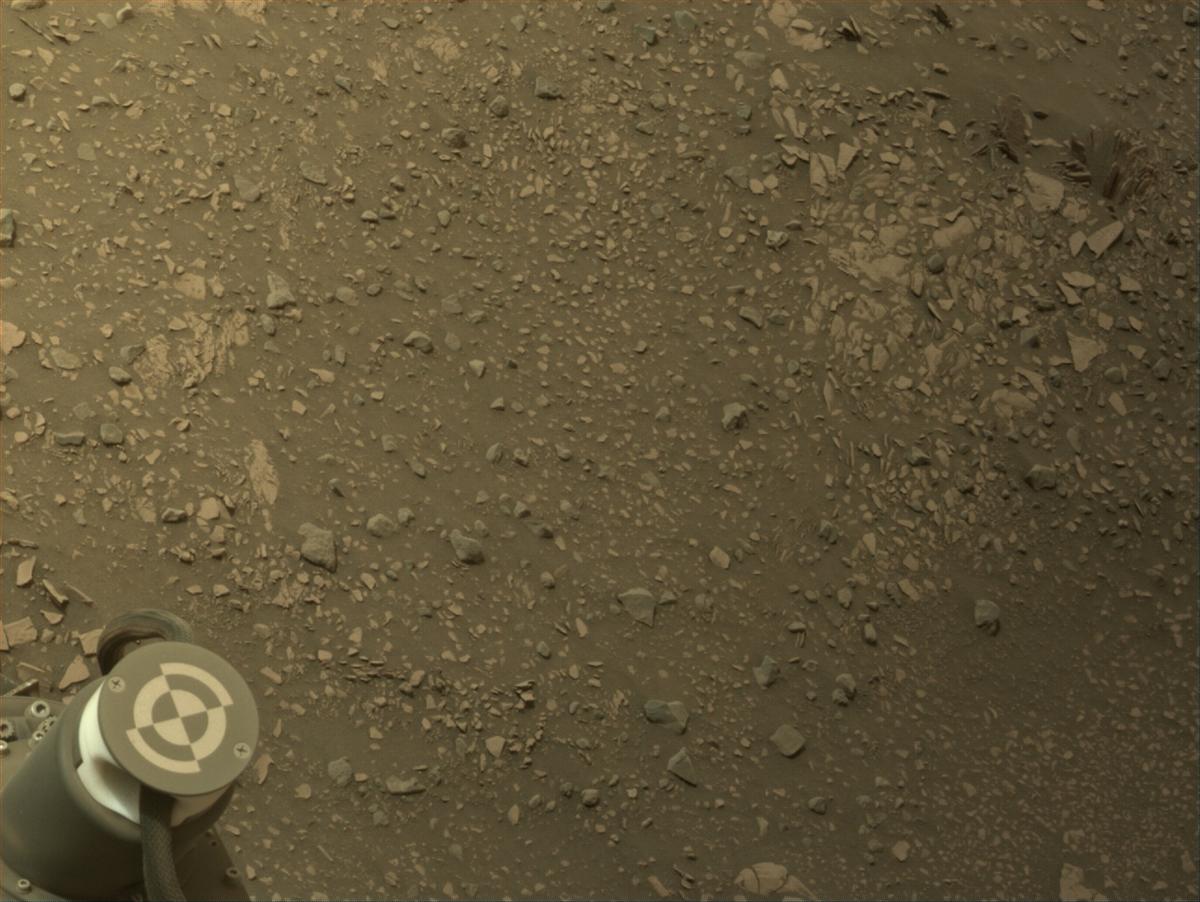 This image was taken by NAVCAM_LEFT onboard NASA's Mars rover Perseverance on Sol 592