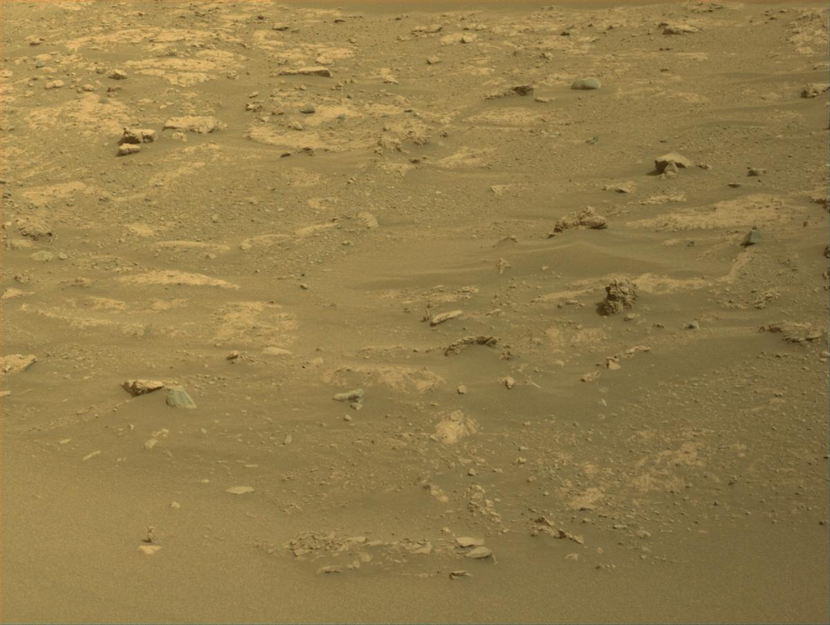 This image was taken by NAVCAM_RIGHT onboard NASA's Mars rover Perseverance on Sol 592