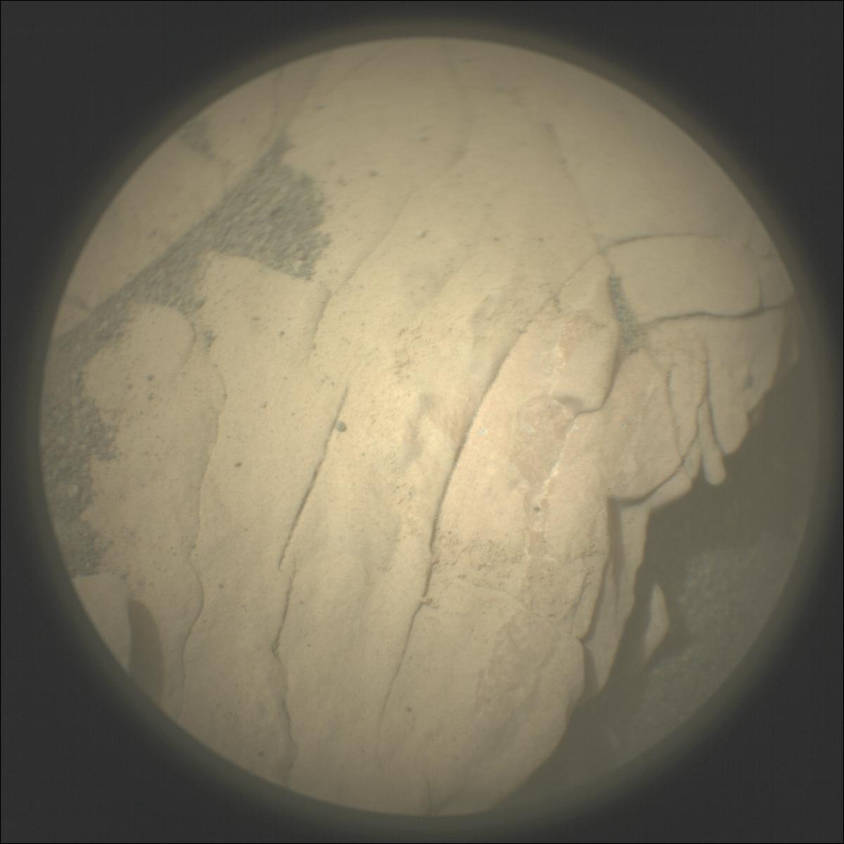 This image was taken by SUPERCAM_RMI onboard NASA's Mars rover Perseverance on Sol 593