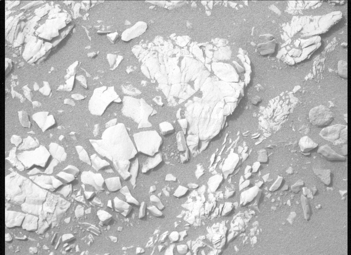 This image was taken by MCZ_LEFT onboard NASA's Mars rover Perseverance on Sol 593