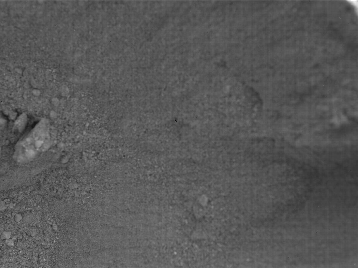 This image was taken by SHERLOC_WATSON onboard NASA's Mars rover Perseverance on Sol 594