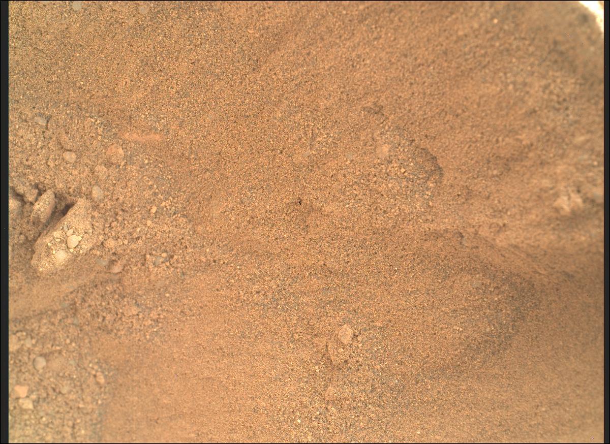 This image was taken by SHERLOC_WATSON onboard NASA's Mars rover Perseverance on Sol 594
