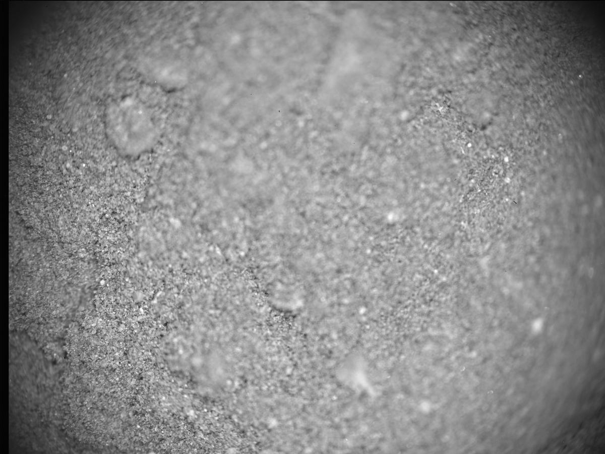 This image was taken by SHERLOC_ACI onboard NASA's Mars rover Perseverance on Sol 598