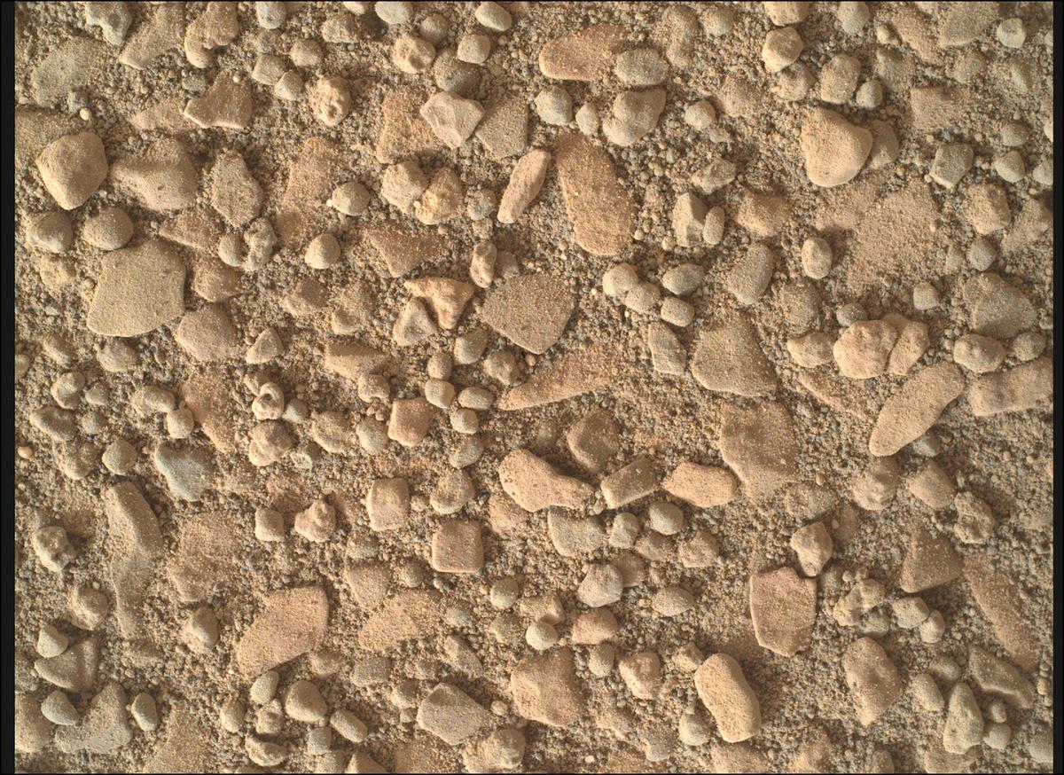 This image was taken by SHERLOC_WATSON onboard NASA's Mars rover Perseverance on Sol 598
