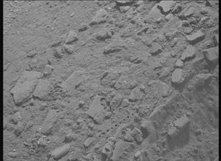 View image taken on Mars, Mars Perseverance Sol 599: Right Mastcam-Z Camera