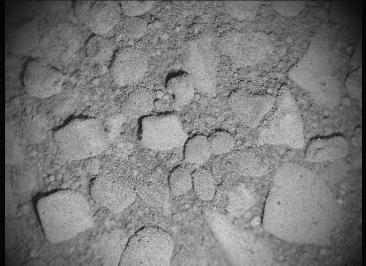 This image was taken by SHERLOC_ACI onboard NASA's Mars rover Perseverance on Sol 600
