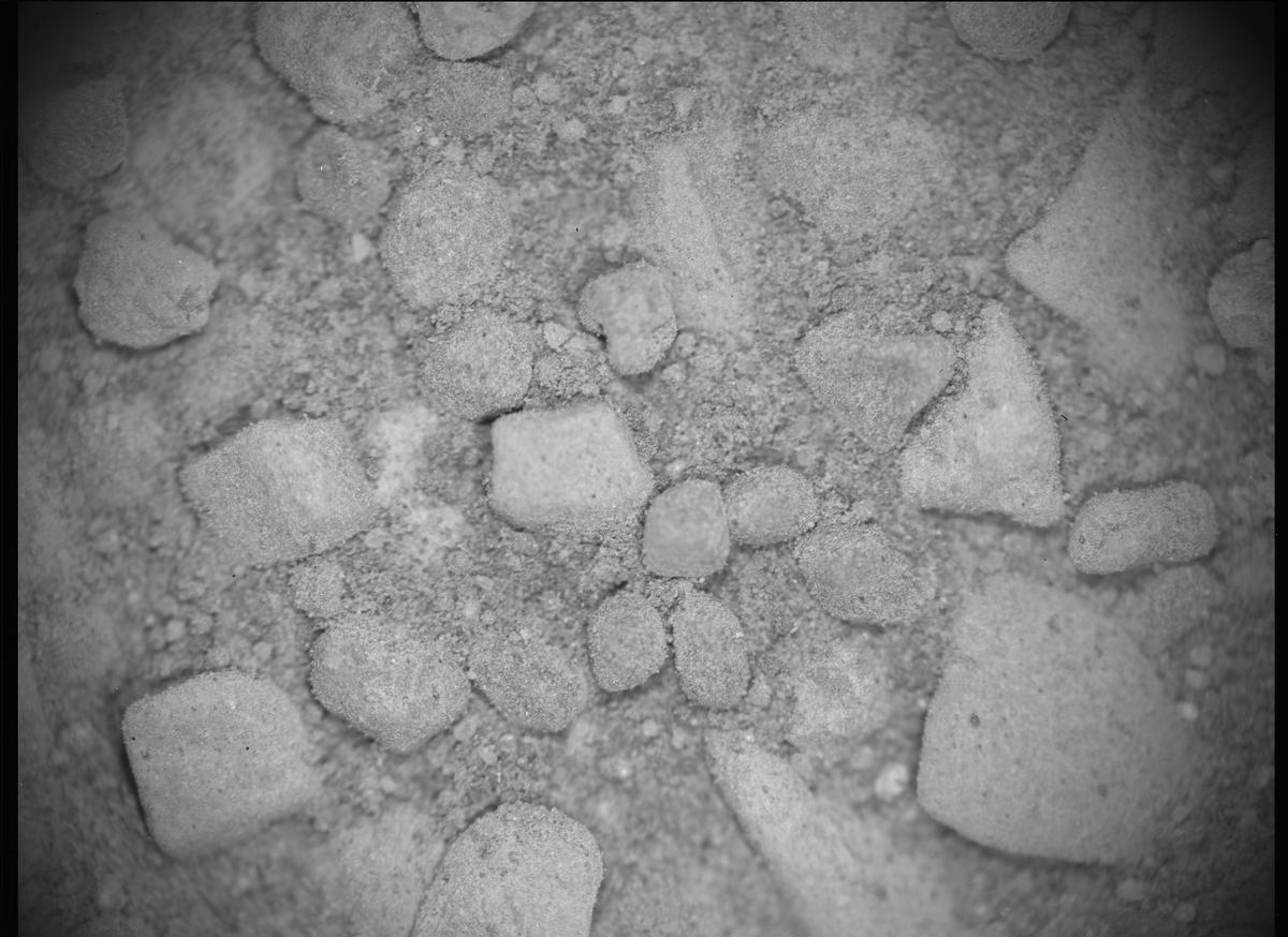 This image was taken by SHERLOC_ACI onboard NASA's Mars rover Perseverance on Sol 600