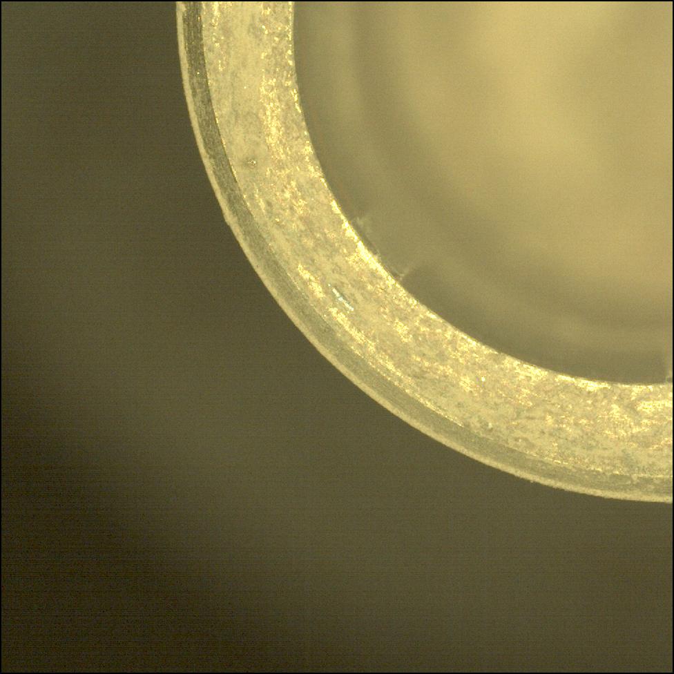 This image was taken by CACHECAM onboard NASA's Mars rover Perseverance on Sol 601