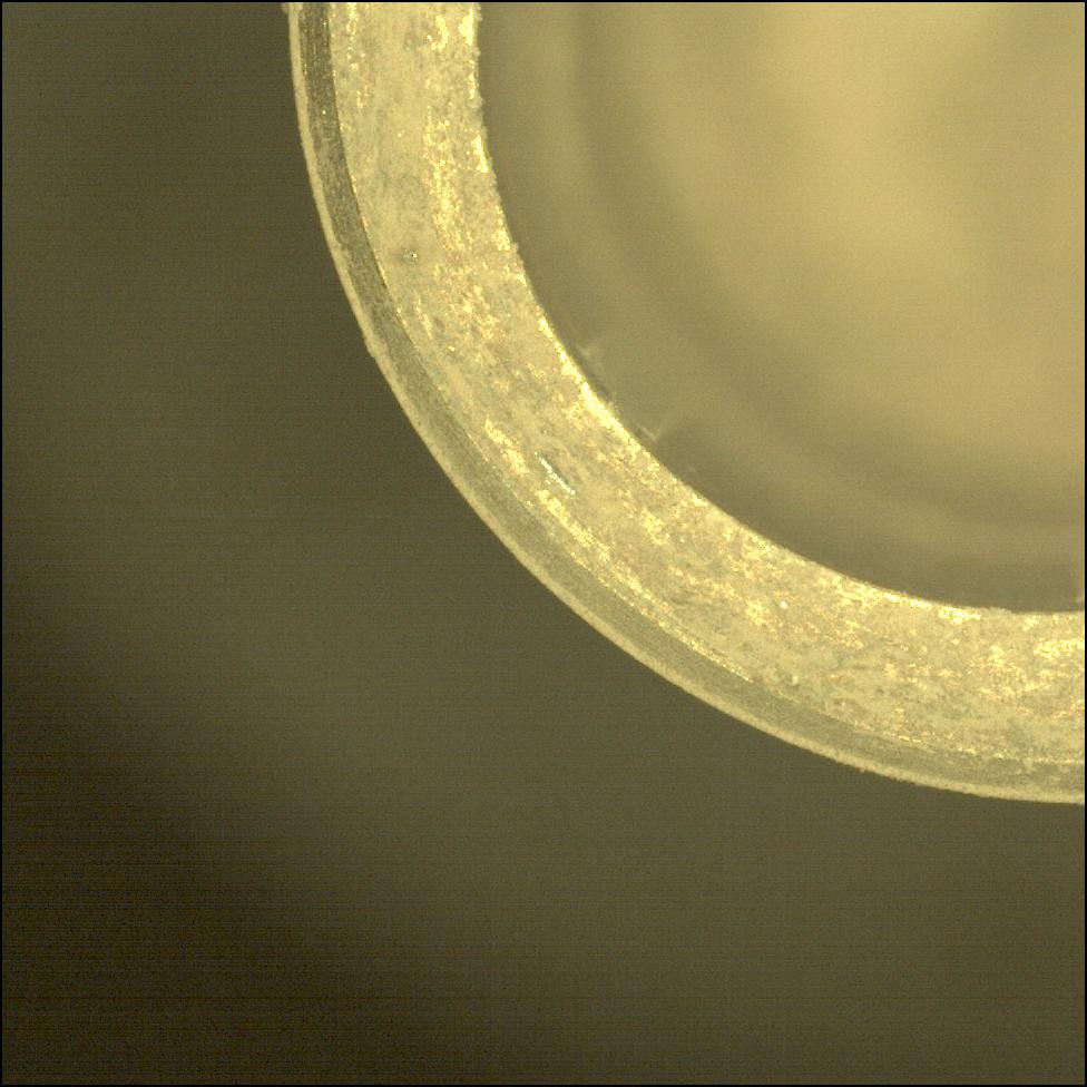 This image was taken by CACHECAM onboard NASA's Mars rover Perseverance on Sol 601
