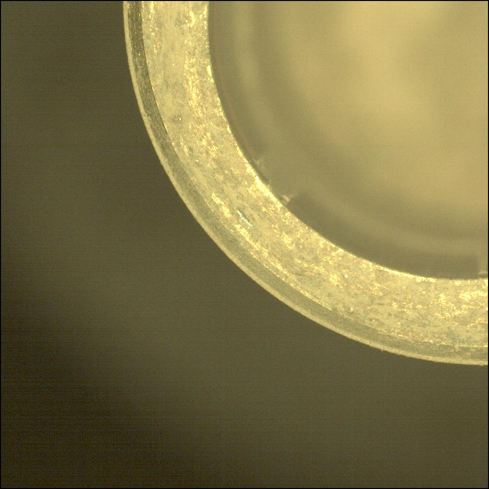 This image was taken by CACHECAM onboard NASA's Mars rover Perseverance on Sol 604