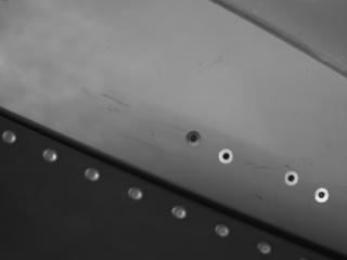 View image taken on Mars, Mars Perseverance Sol 604: Descent Stage Down-Look Camera 