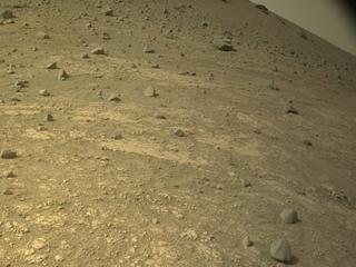 View image taken on Mars, Mars Perseverance Sol 606: Right Navigation Camera (Navcam)