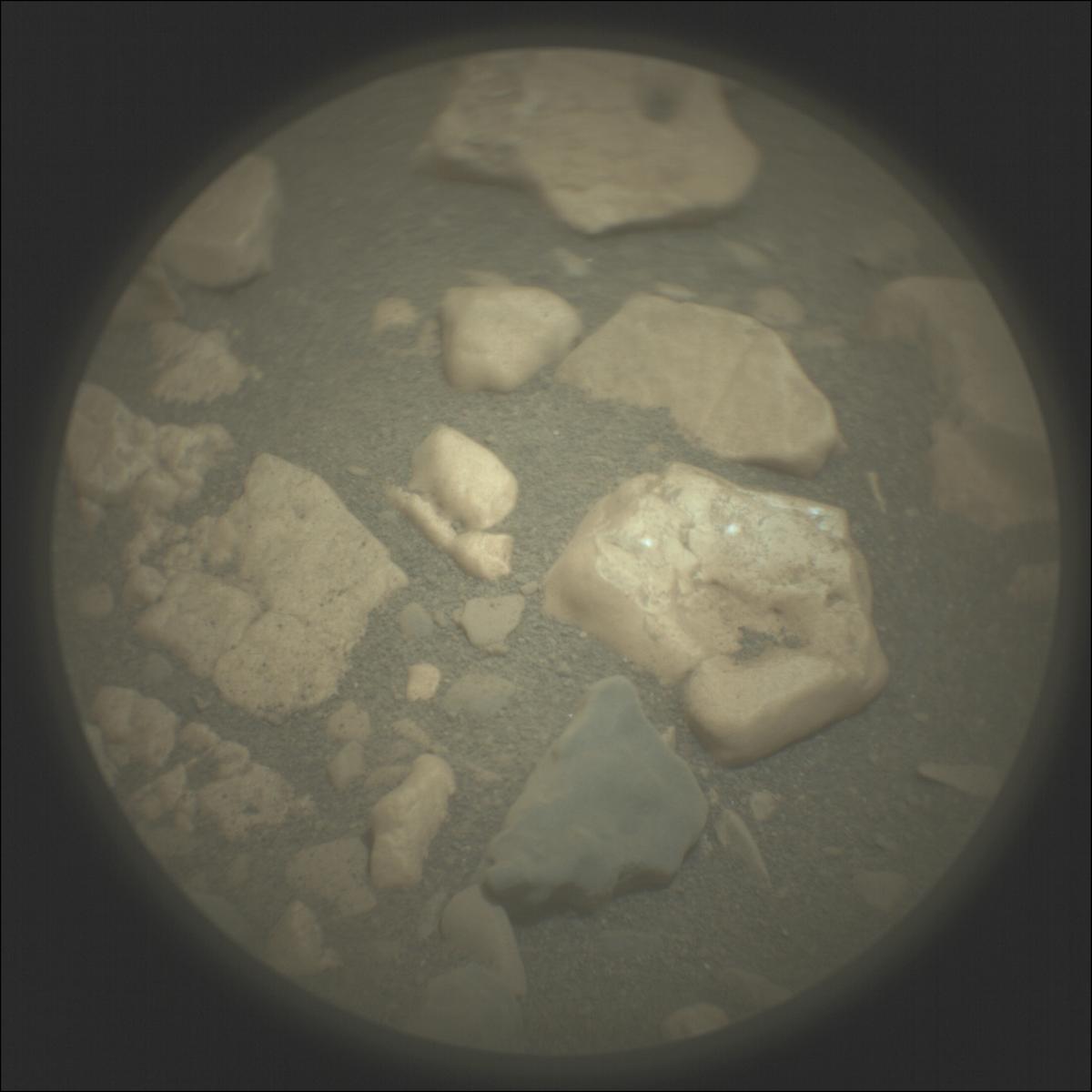 This image was taken by SUPERCAM_RMI onboard NASA's Mars rover Perseverance on Sol 609