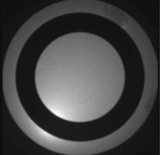 View image taken on Mars, Mars Perseverance Sol 610: SkyCam Camera 