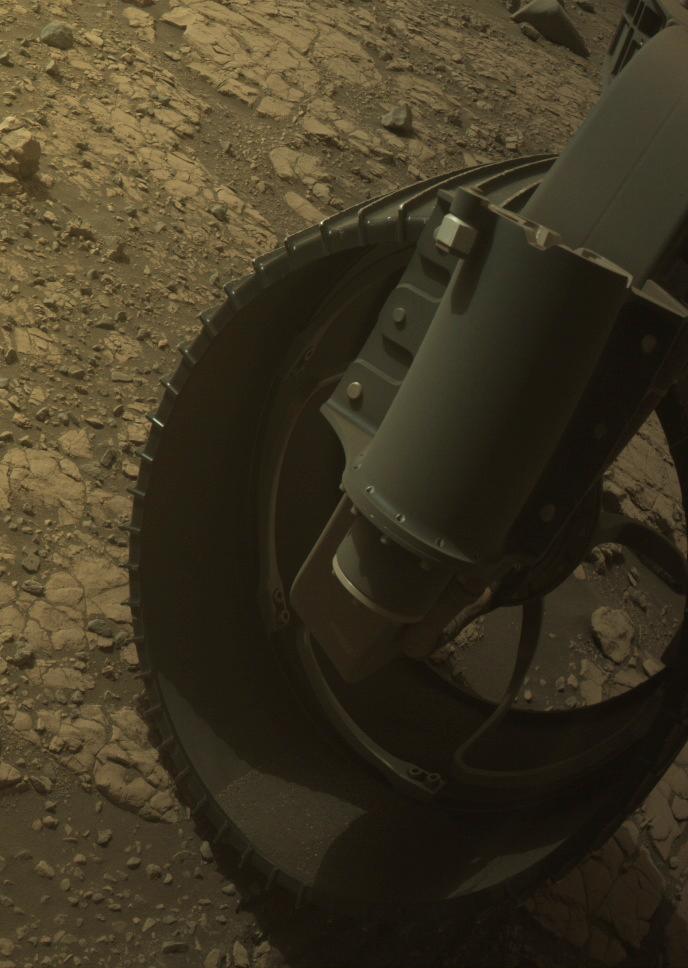 This image was taken by FRONT_HAZCAM_RIGHT_A onboard NASA's Mars rover Perseverance on Sol 612