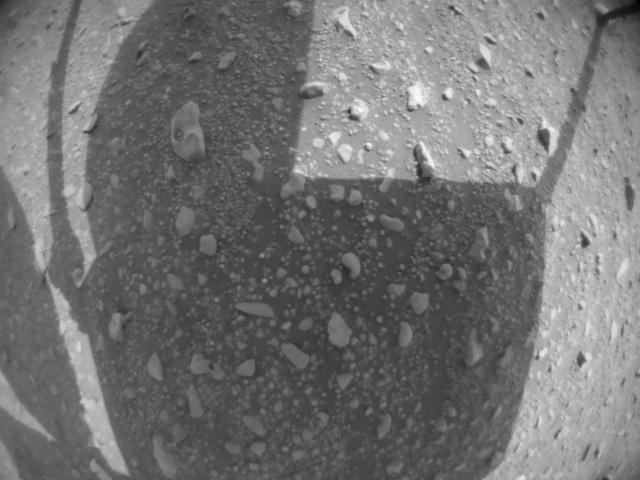 This image was taken by HELI_NAV onboard NASA's Mars rover Perseverance on Sol 612