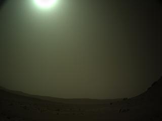 View image taken on Mars, Mars Perseverance Sol 615: Left Navigation Camera (Navcam)