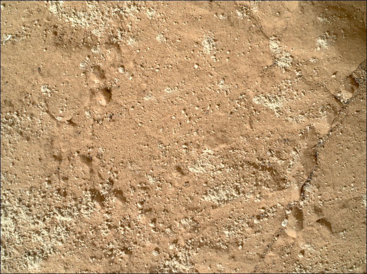This image was taken by SHERLOC_WATSON onboard NASA's Mars rover Perseverance on Sol 615