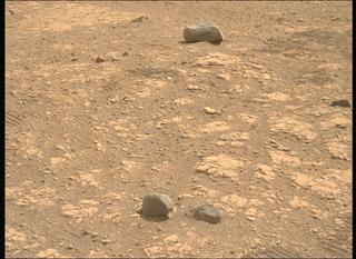 View image taken on Mars, Mars Perseverance Sol 615: Left Mastcam-Z Camera