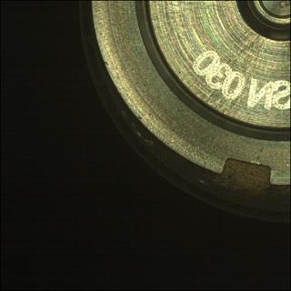 View image taken on Mars, Mars Perseverance Sol 619: Sample Caching System Camera (CacheCam)