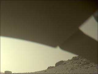 View image taken on Mars, Mars Perseverance Sol 619: Front Left Hazard Avoidance Camera (Hazcam)