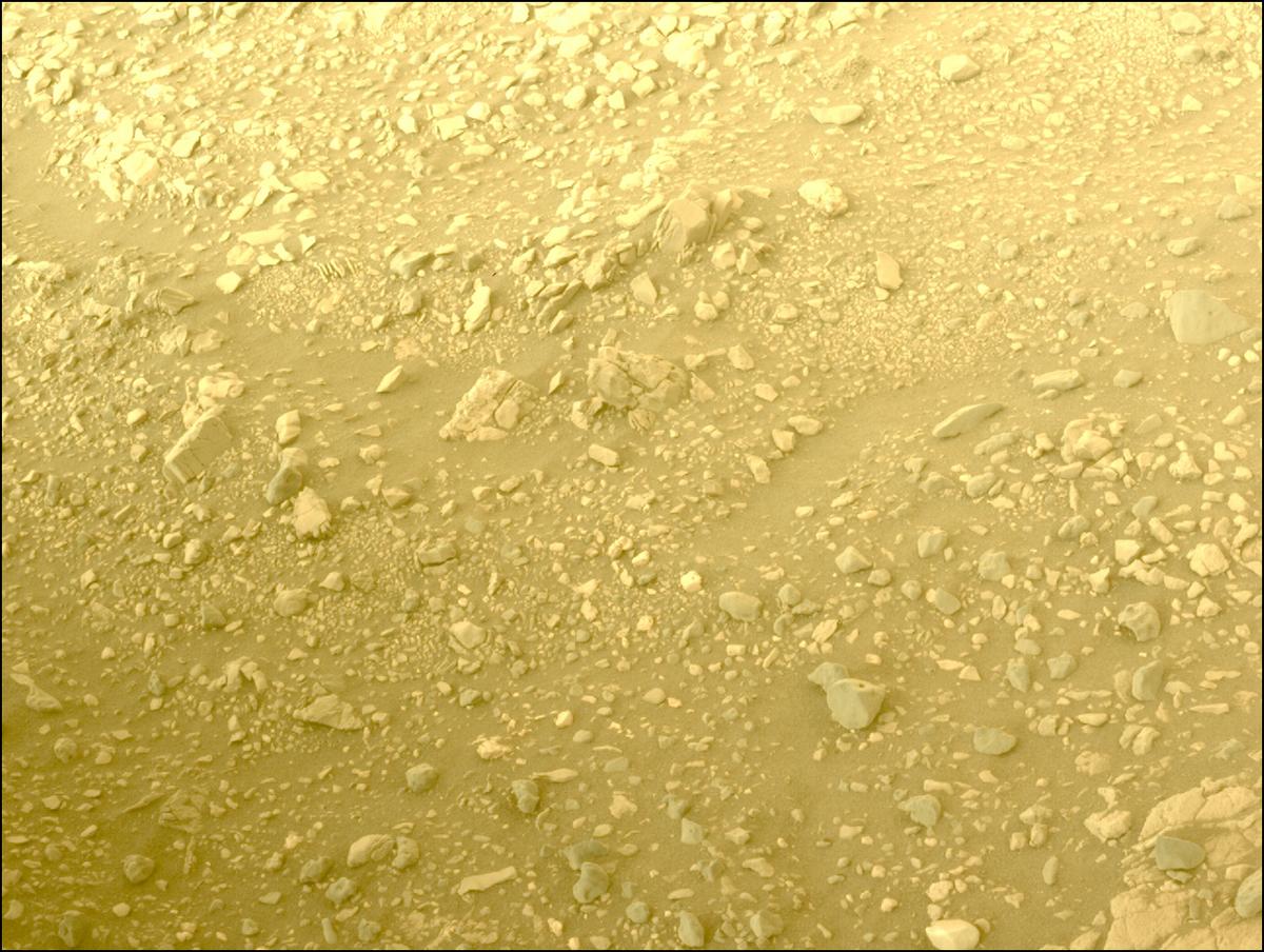 This image was taken by FRONT_HAZCAM_LEFT_A onboard NASA's Mars rover Perseverance on Sol 620