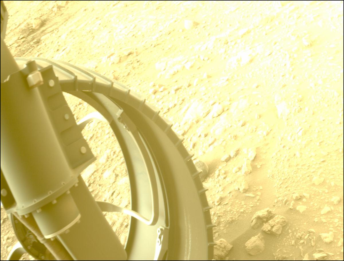 This image was taken by FRONT_HAZCAM_LEFT_A onboard NASA's Mars rover Perseverance on Sol 620