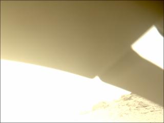 View image taken on Mars, Mars Perseverance Sol 620: Front Left Hazard Avoidance Camera (Hazcam)