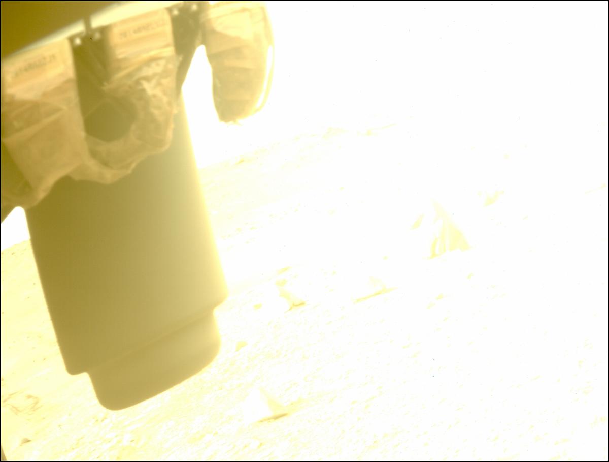 This image was taken by FRONT_HAZCAM_LEFT_A onboard NASA's Mars rover Perseverance on Sol 620