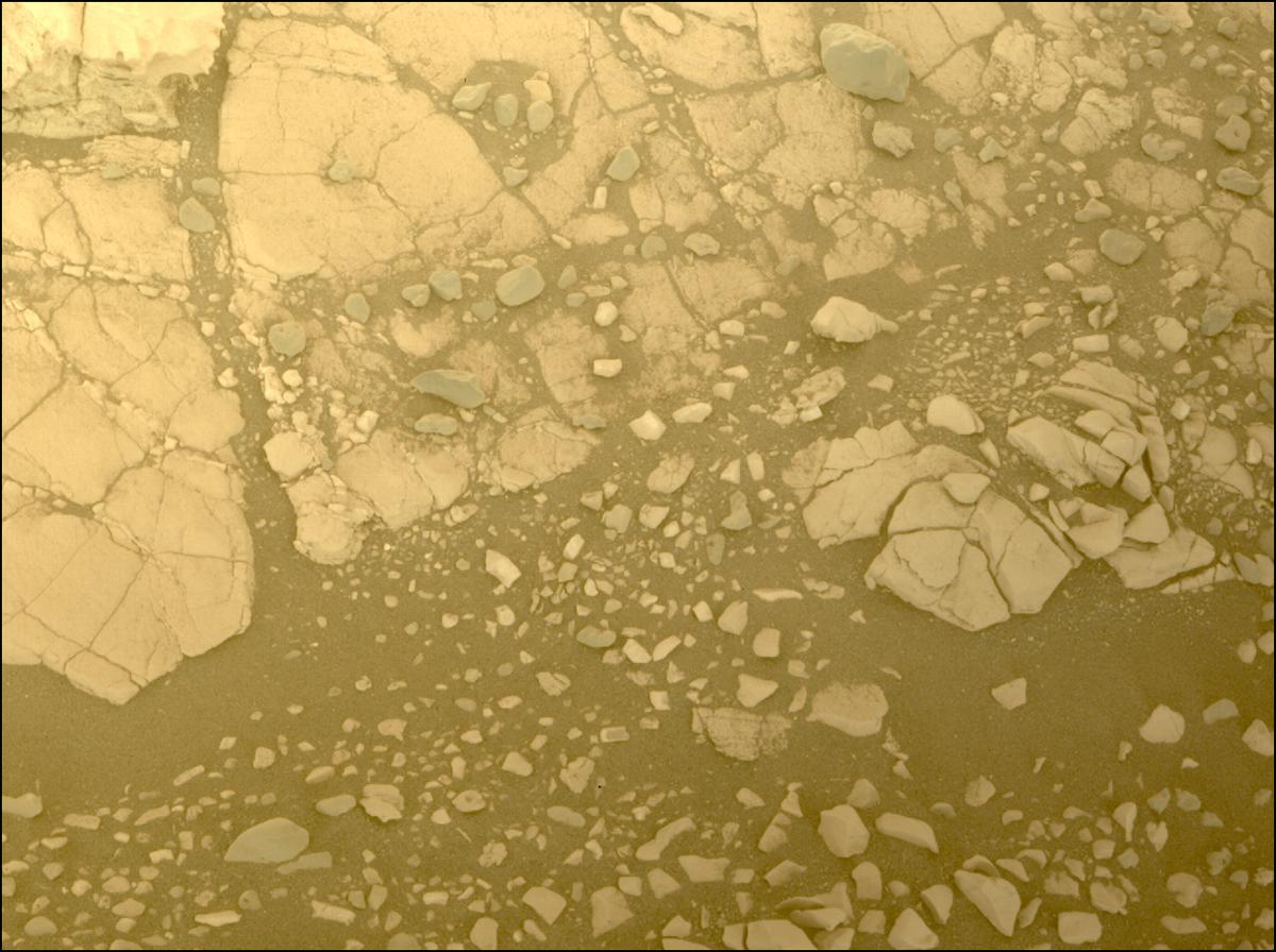This image was taken by FRONT_HAZCAM_RIGHT_A onboard NASA's Mars rover Perseverance on Sol 620