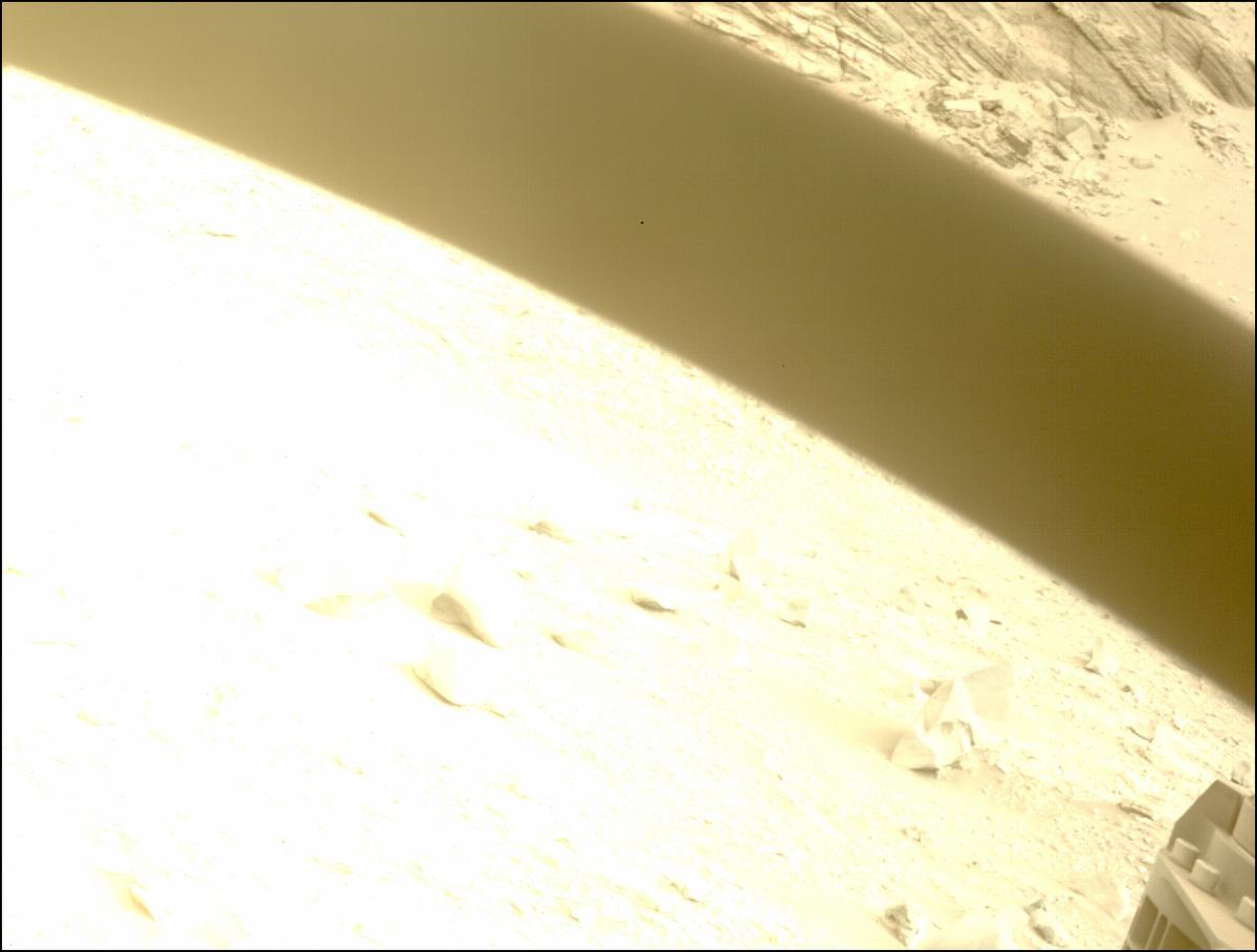This image was taken by FRONT_HAZCAM_RIGHT_A onboard NASA's Mars rover Perseverance on Sol 620