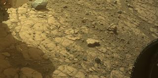 View image taken on Mars, Mars Perseverance Sol 623: Front Right Hazard Avoidance Camera (Hazcam)