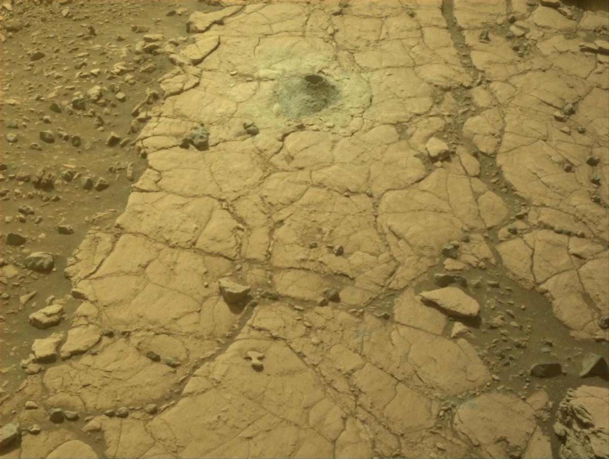 This image was taken by FRONT_HAZCAM_LEFT_A onboard NASA's Mars rover Perseverance on Sol 626