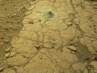 View image taken on Mars, Mars Perseverance Sol 626: Front Left Hazard Avoidance Camera (Hazcam)