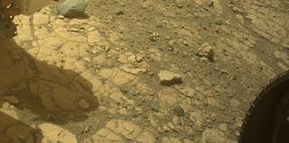 View image taken on Mars, Mars Perseverance Sol 626: Front Right Hazard Avoidance Camera (Hazcam)
