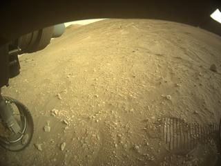 View image taken on Mars, Mars Perseverance Sol 629: Front Left Hazard Avoidance Camera (Hazcam)