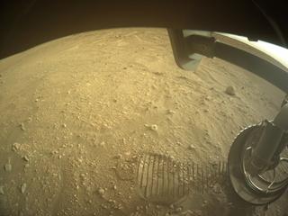 View image taken on Mars, Mars Perseverance Sol 629: Front Right Hazard Avoidance Camera (Hazcam)