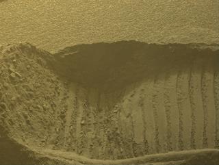 View image taken on Mars, Mars Perseverance Sol 634: Front Left Hazard Avoidance Camera (Hazcam)