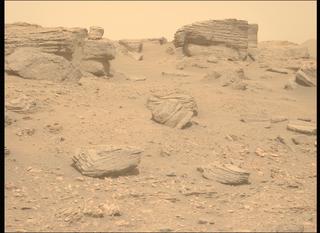 View image taken on Mars, Mars Perseverance Sol 635: Left Mastcam-Z Camera