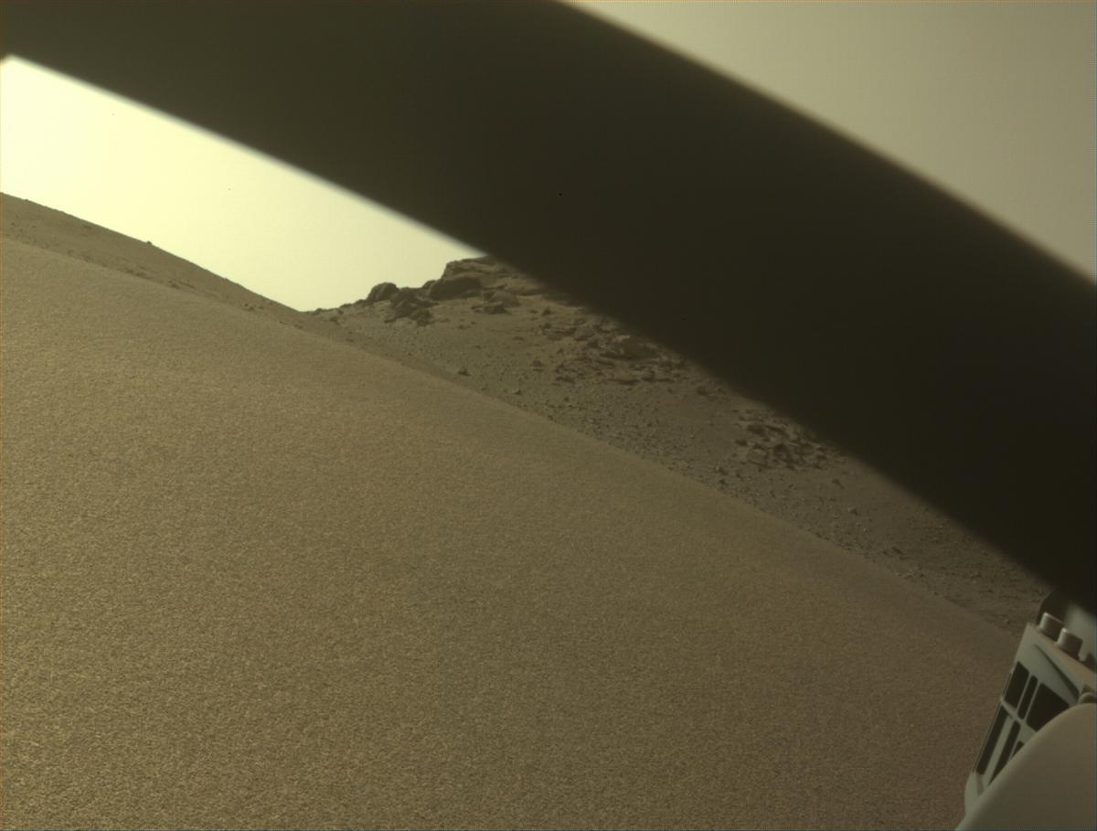 This image was taken by FRONT_HAZCAM_RIGHT_A onboard NASA's Mars rover Perseverance on Sol 639