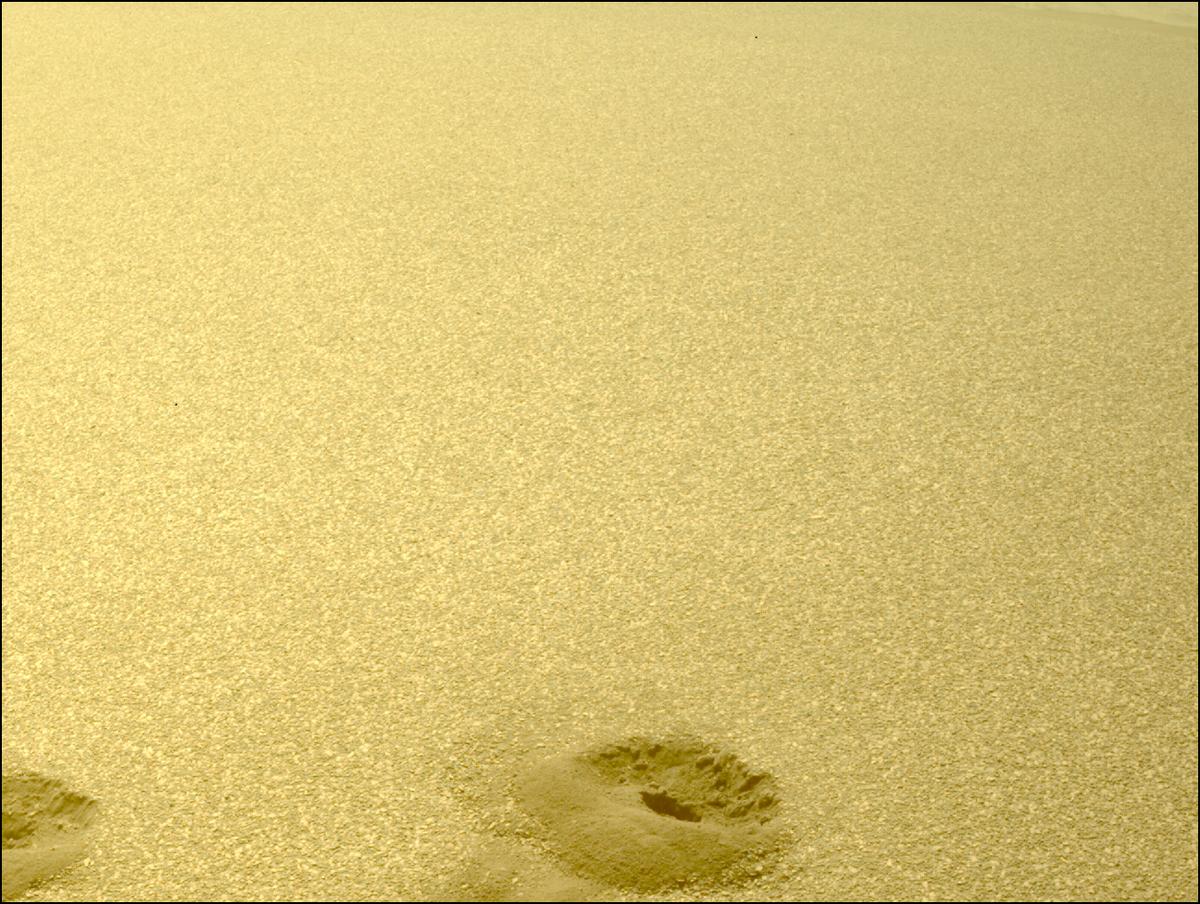 This image was taken by FRONT_HAZCAM_LEFT_A onboard NASA's Mars rover Perseverance on Sol 640