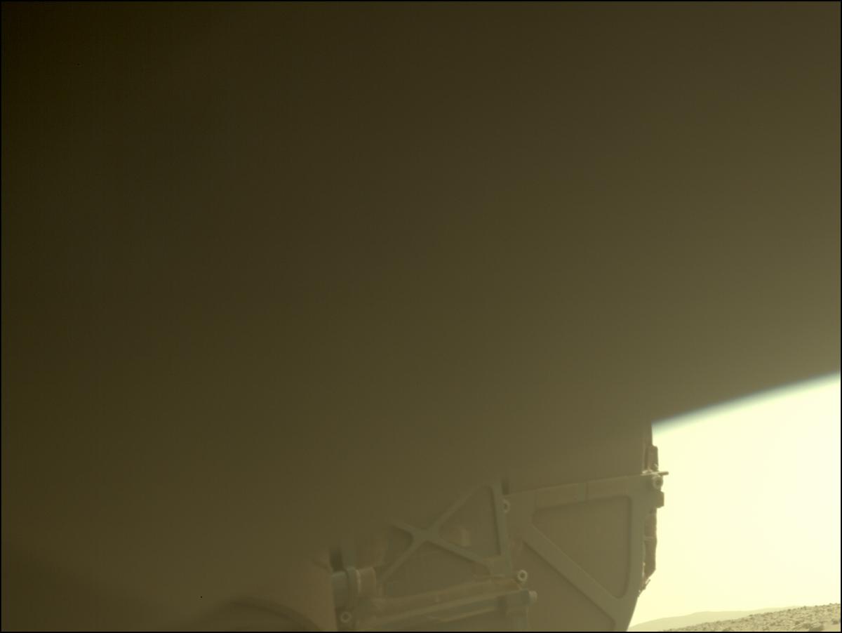 This image was taken by FRONT_HAZCAM_LEFT_A onboard NASA's Mars rover Perseverance on Sol 640