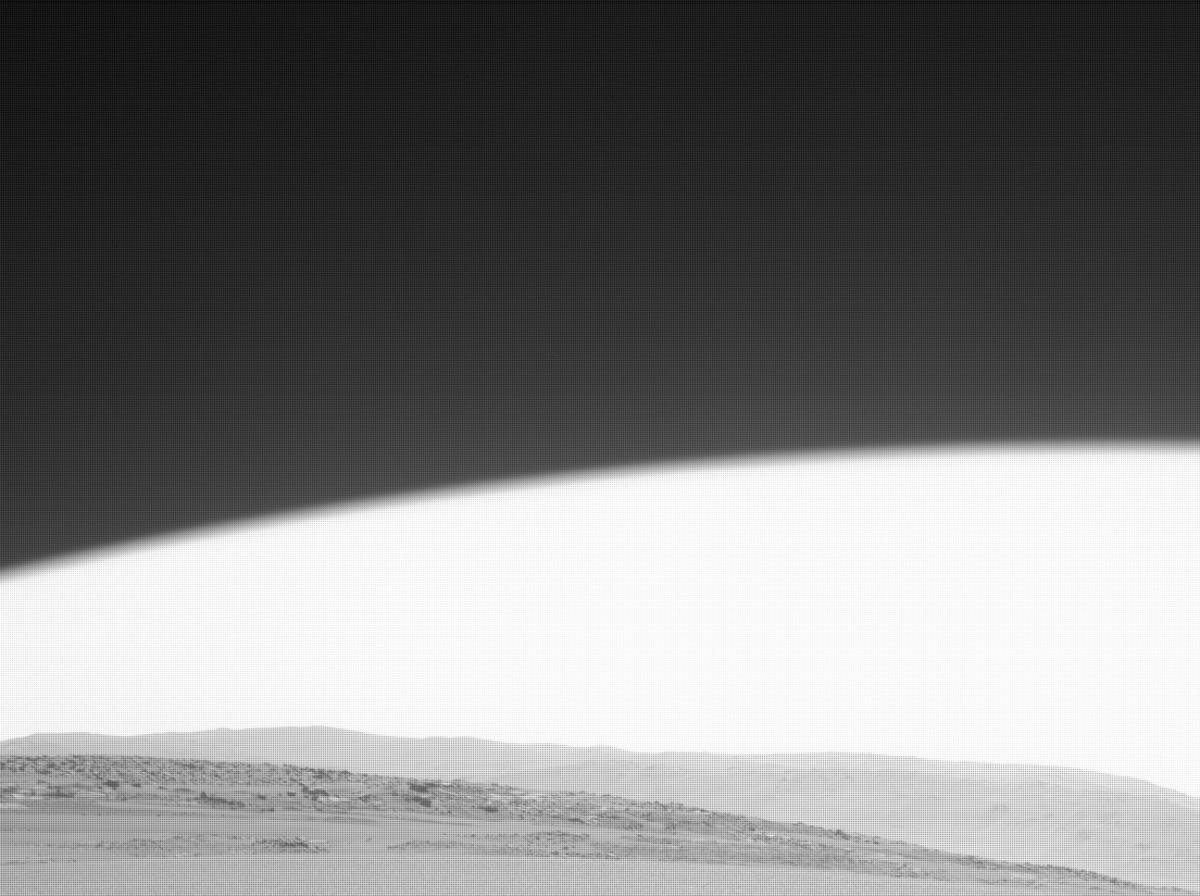 This image was taken by FRONT_HAZCAM_RIGHT_A onboard NASA's Mars rover Perseverance on Sol 640