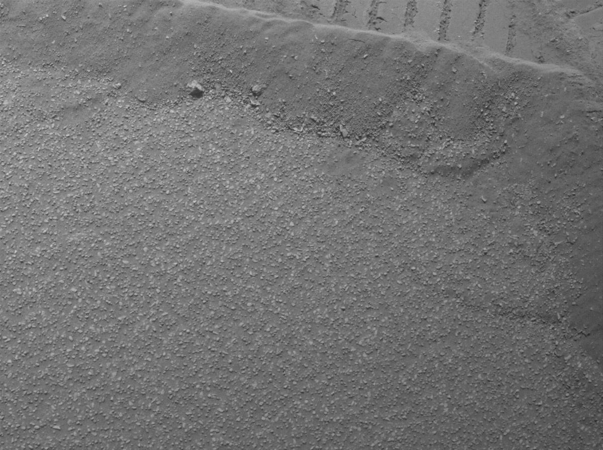 This image was taken by FRONT_HAZCAM_RIGHT_A onboard NASA's Mars rover Perseverance on Sol 640